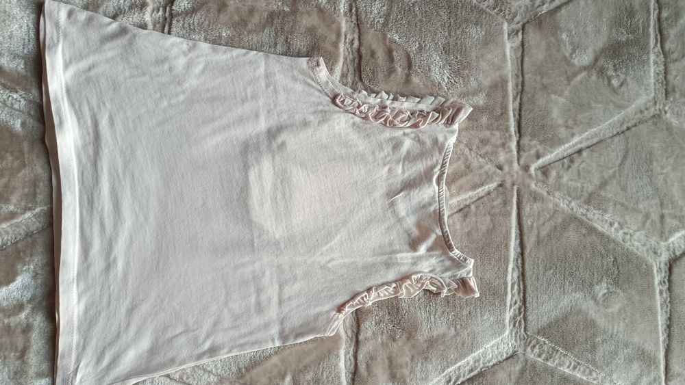 Koszulka bez rękawów dziewczęca H&M rozm.110/116