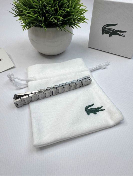 Новий! Браслет Lacoste чоловічий | спібний браслет натруку лакосте