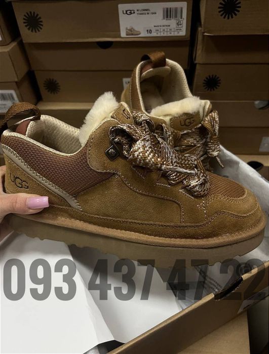 Жіночі Уггі Кросівки UGG LOWMEL Sneaker Chestnut Угги Жіночі Уггі Ugg