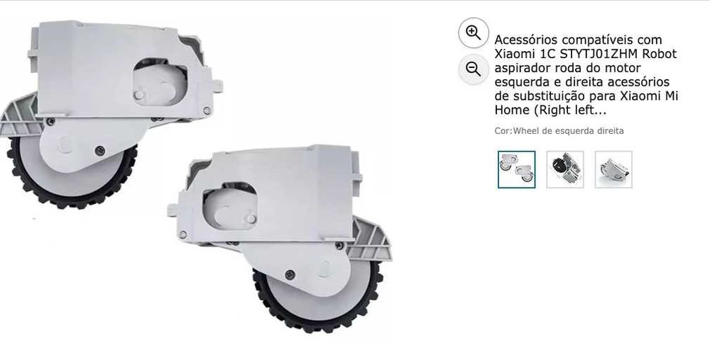 Rodas Novas - Xiaomi Robot Cleaner 1C MIJIA STYTJ01ZHM