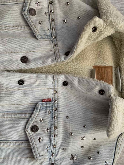 Куртка пиджак джинсовка levis