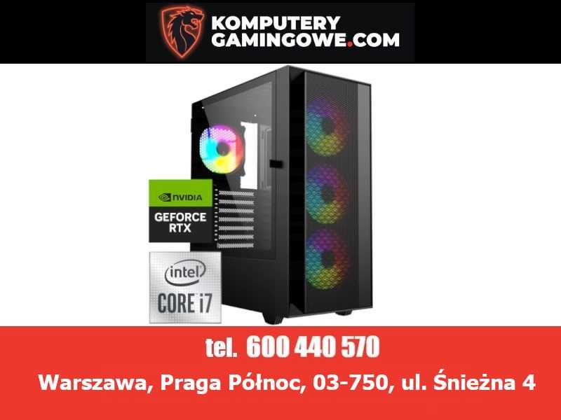 Nowy Komputer Gamingowy i7-12700f 32GB 2TB RTX 5070 12GB WIN11