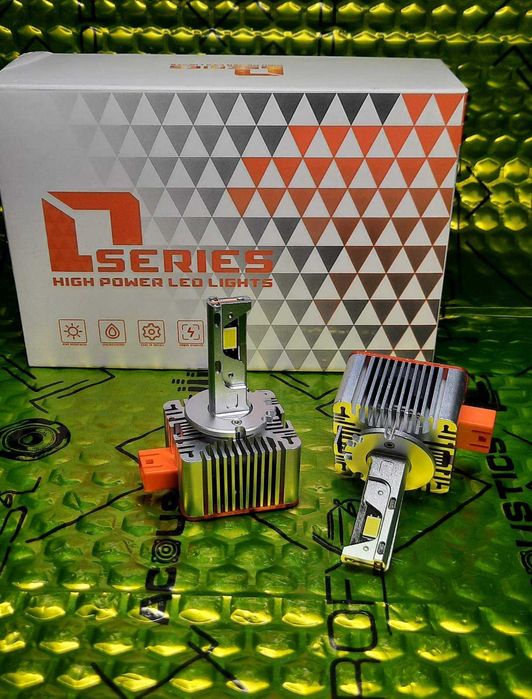 Лед лампи під штатні блоки розпалу 60W D1S/D2S/D3S/D4S 14000LM