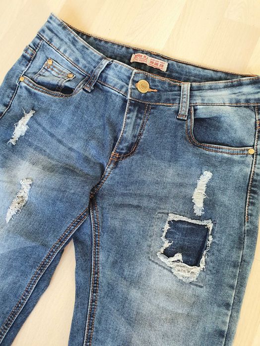 Jeansy damskie rozm. 36/38,  jak NOWE