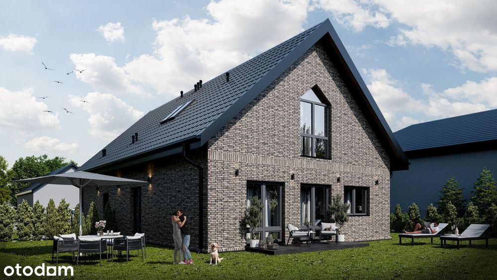 Dom 111m2 | 4 pokoje - 2 garderoby - 2 łazienki | Ogródek 199m2