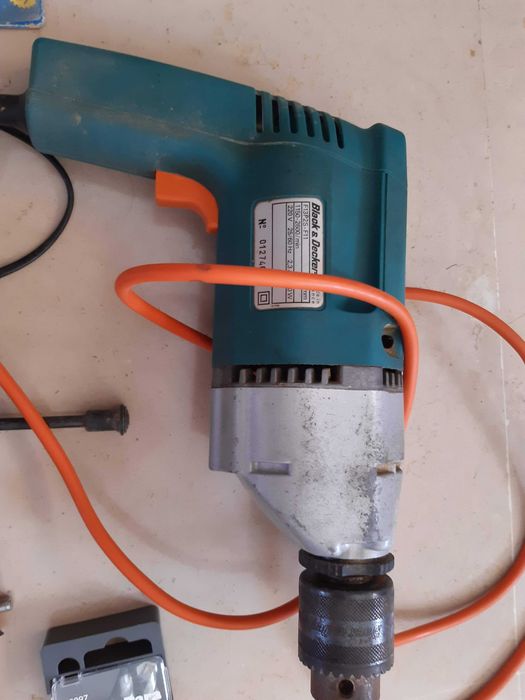 Black+Decker F13P2S-F11, vintage, com vários acessórios