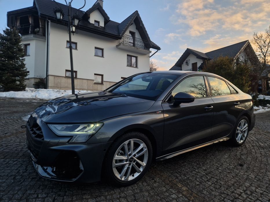 Audi A3 LIFT SLINE 06.25r. NIEMCY Uszkodzony Vat23%