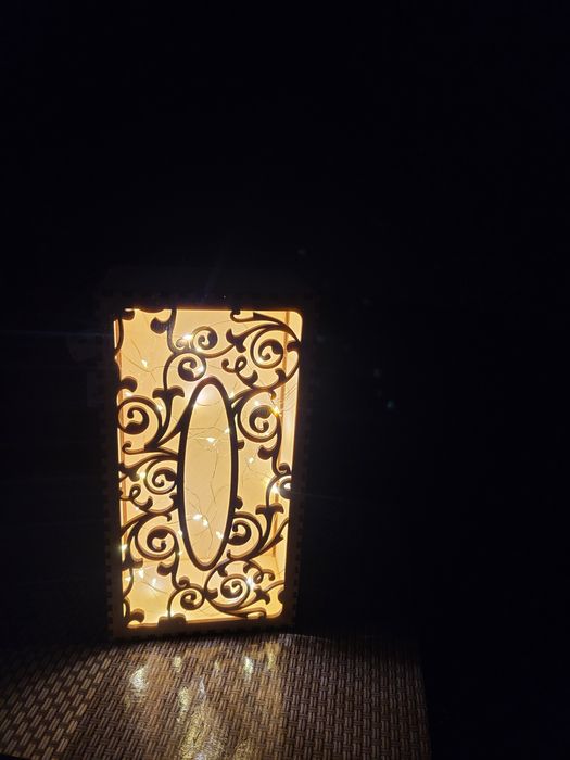 Lampa z naturalnego drewna | Boho Loft | LED