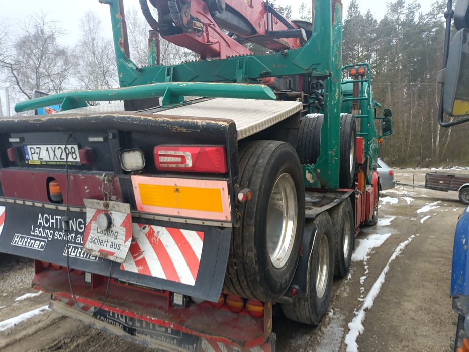 Scania 6x4 drewna epsilon drzewa lasu dłużycy
