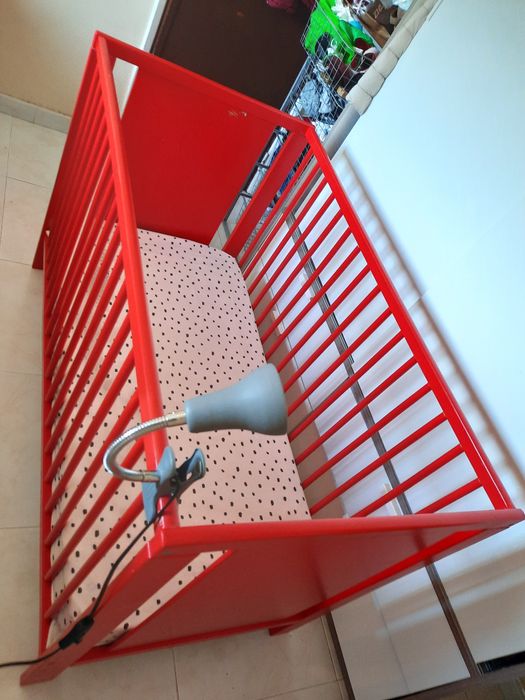 Berço ikea com colchão
