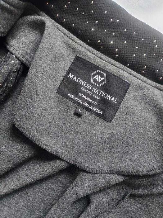 Бомбер кардиган кофта на змійці подовжена прогулянкова amnezia