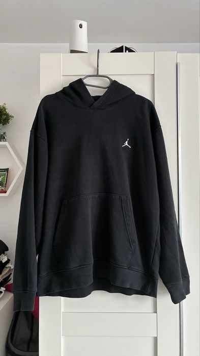 Nike jordan czarna bluza z kapturem M/38 kangurka