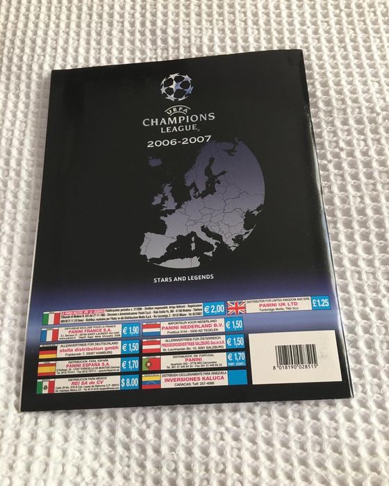 Caderneta da Champions League 2006-07