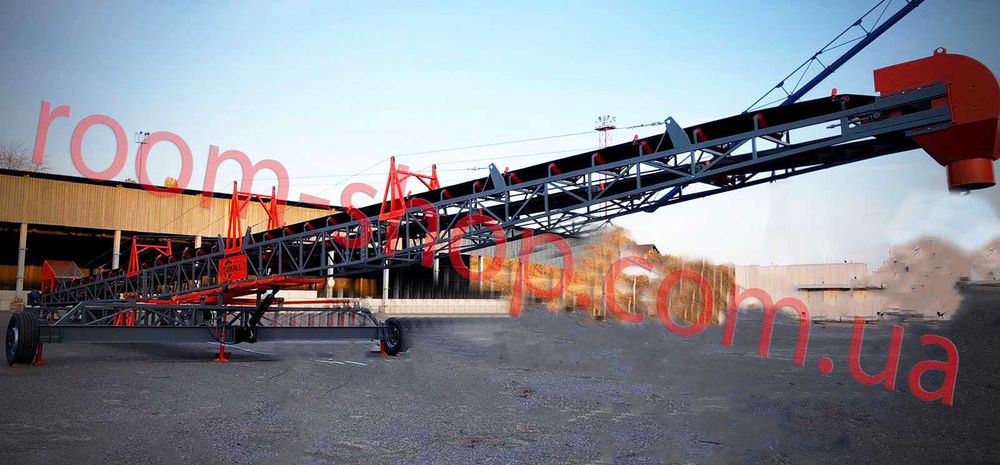 Стрічковий конвеєр, транспортер, розгрузчик,  навантажувач, ленточный