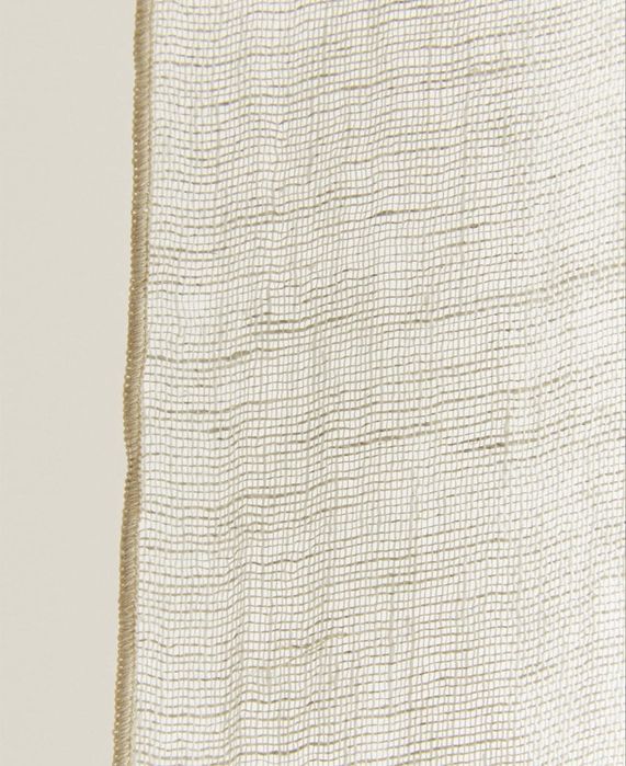 Cortina Linho Opacidade Baixa Zara Home NOVO