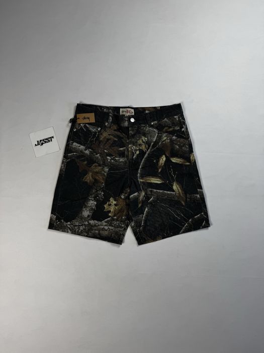 АКЦІЯ Шорти Stussy Real Tree | Стусси камуфляж
