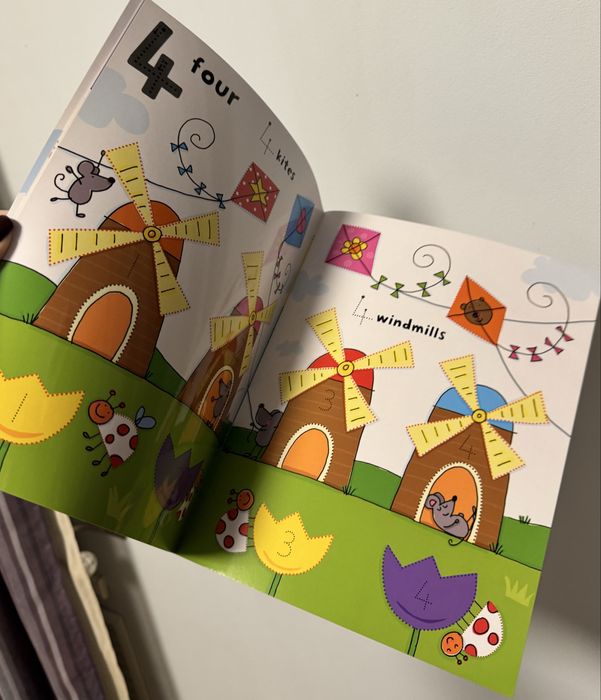 Wipe-Clean 123 Usborne Пиши-стирай цифри