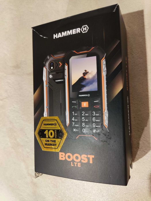 Telefon HAMMER BOOST DUAL SIM | 4G ( LTE ) IP68 | 3500 mAh