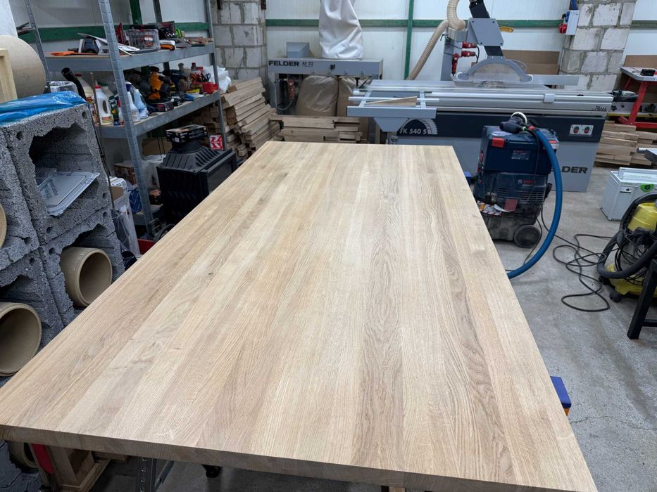 Blat dębowy klasy AB, 200x100x4 cm, bezpośrednio od producenta.