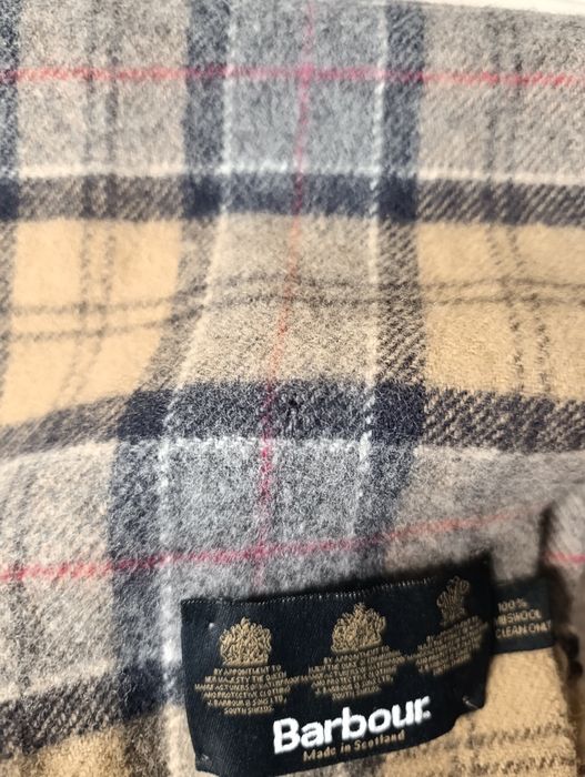 Шерстяний шарф Barbour. оригінал