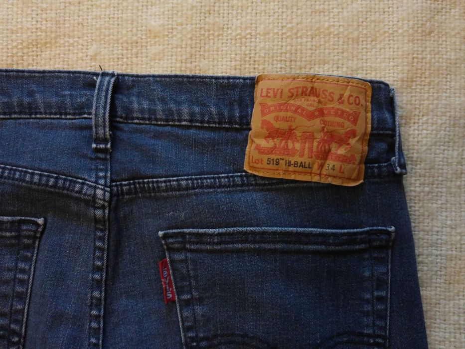Spodnie jeans damskie Levi Strauss