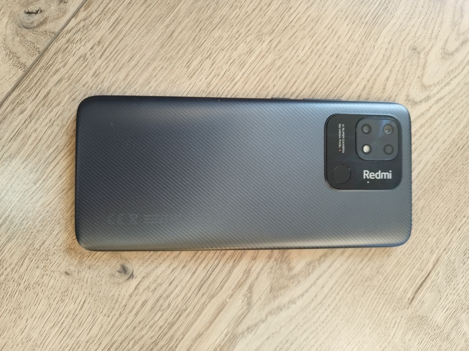Xiaomi Redmi 10 C czarny + etui