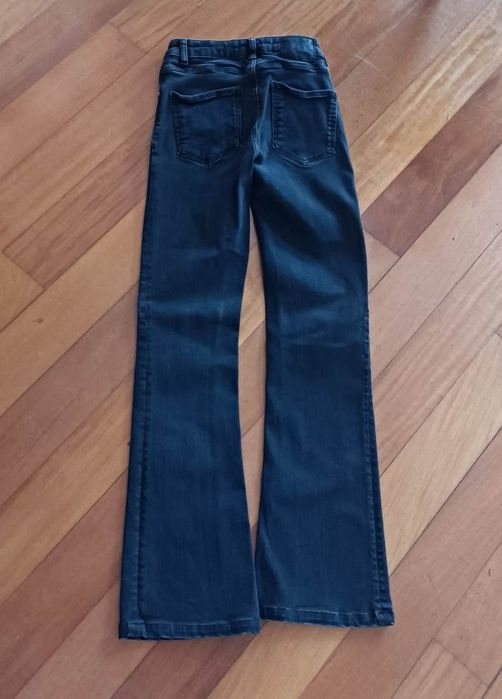 Calças de ganga tecido extensível Zara