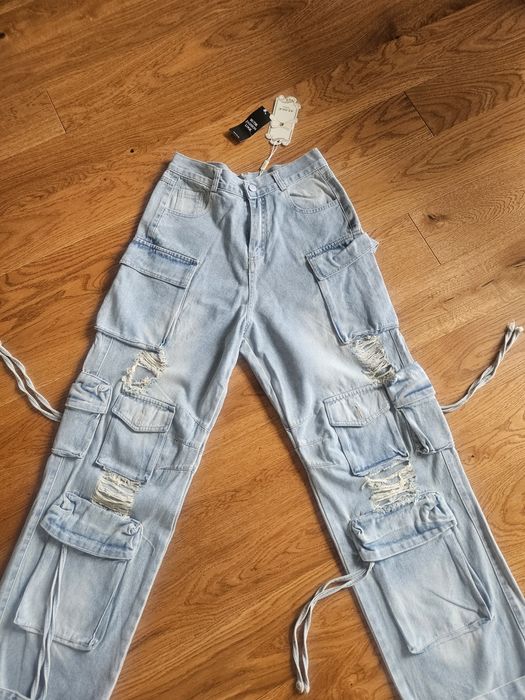 Azaka paris spodnie jeansy