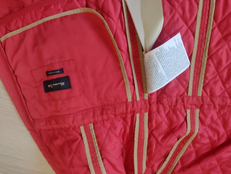 Massimo dutti czerwona kurtka 38