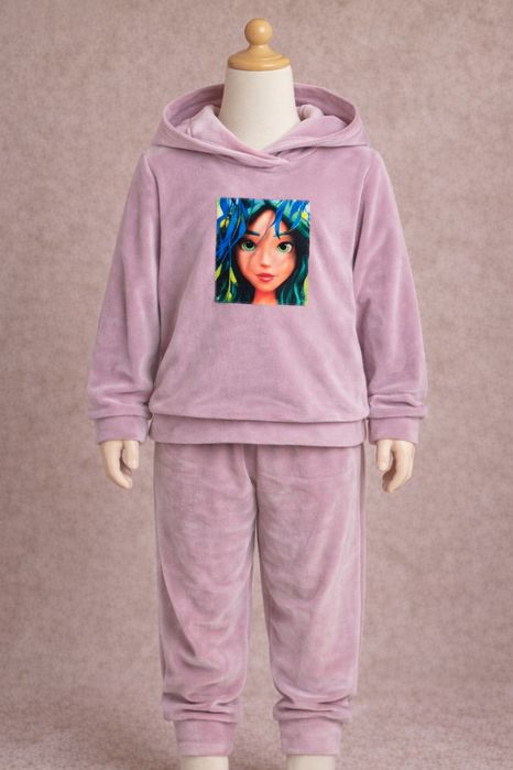 Костюм велюровий з Мавкою, 122-128р