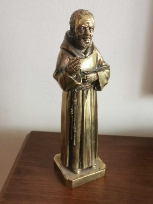 Stara włoska figurka Ojciec Pio