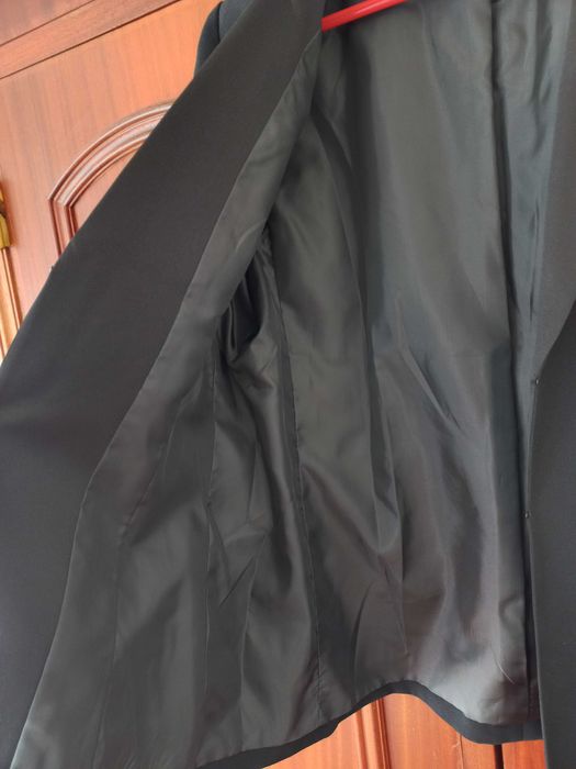 Casaco e Calças de Fato Preto Mulher - Côté Femme