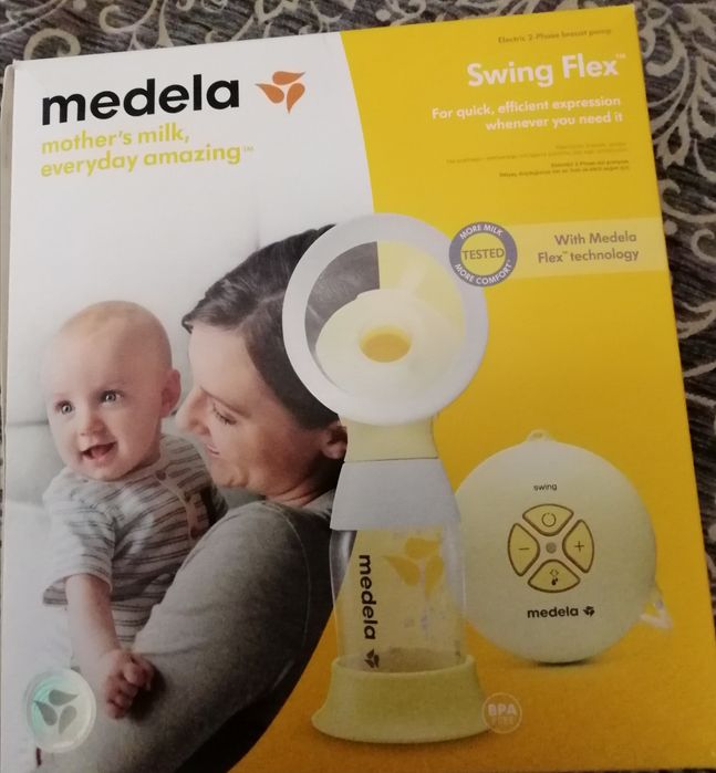 Молокоотсос Medela б/у с дополнительными бутылочками