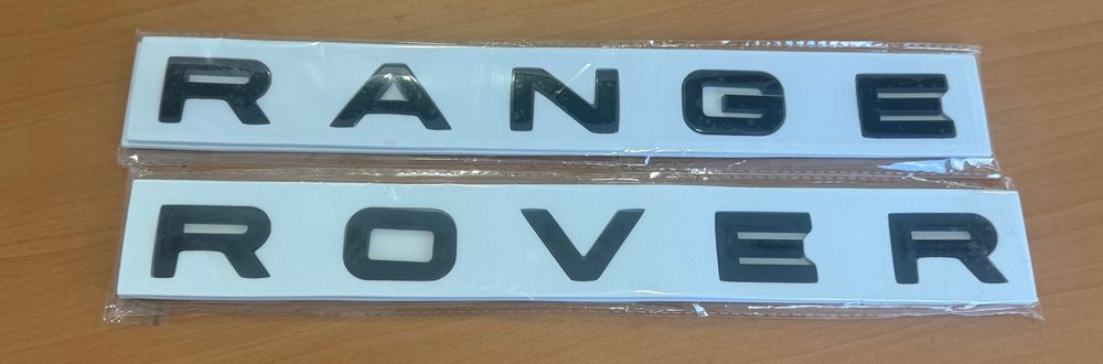 Emblema Letras Símbolo Legenda Range Rover
