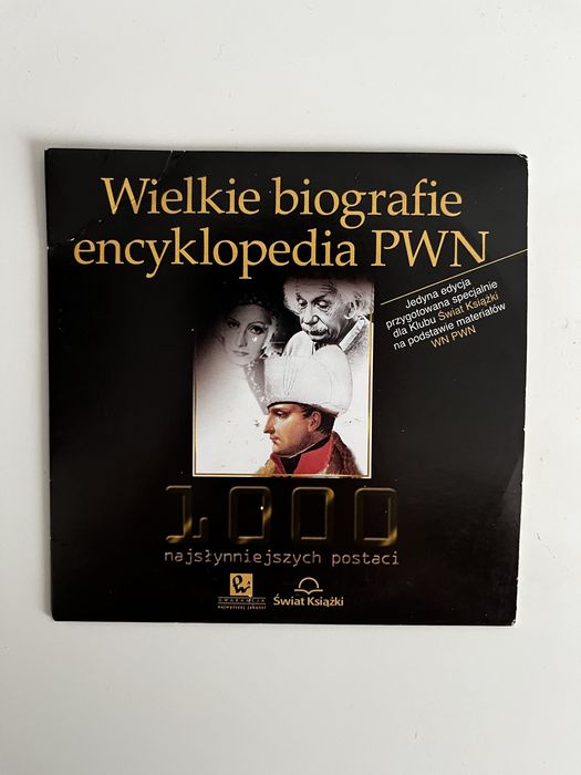 Wielkie Biografie Encyklopedia PWN Płyta PC