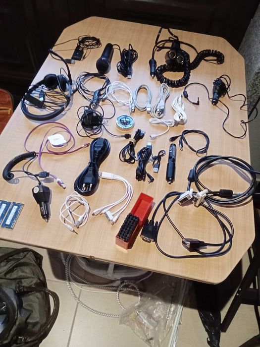 Micro novo com fio e USB