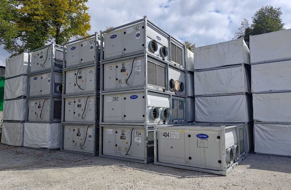 WYNAJEM- Klimatyzacje Carrier,Lennox,Dantherm-RÓŻNA moc od 16kW do 90k