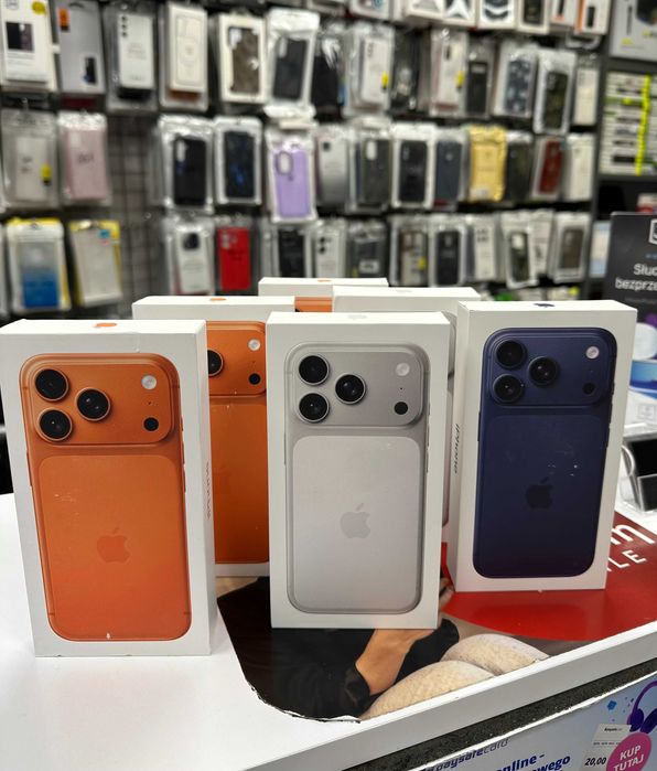 iPhone 17 Pro 256GB | Wszystkie kolory | Dostępne od ręki | Dystrybucja Europejska