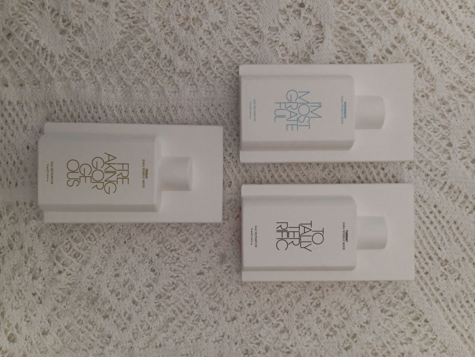 Perfume zara Wednesday, Tuesday e Friday 75ml