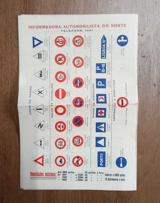 Antigos livros de Legislação Rodoviária Portuguesa