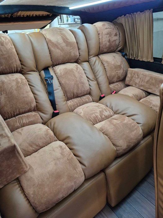 Переобладнання бусів ПІД КЛЮЧ (Vito, Sprinter, Crafter) Перетяжка, Обшивка, Тюнінг салона
