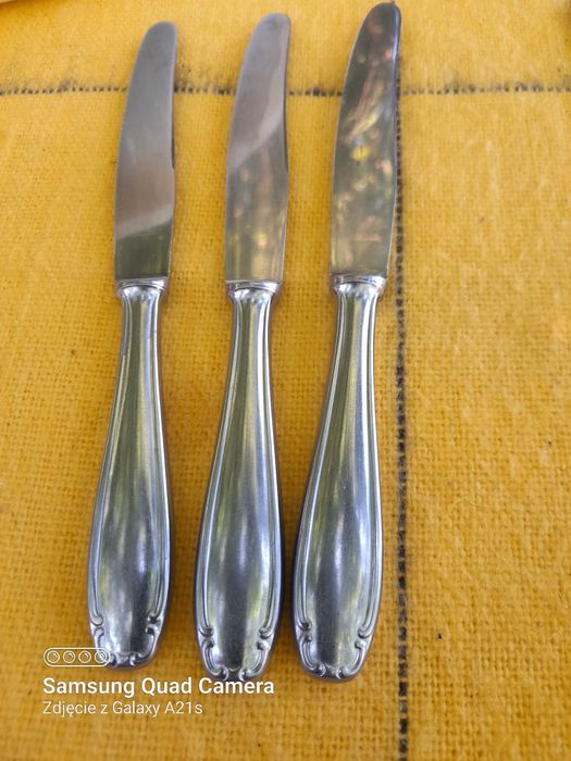 Sztućce noże ROSTFREI sygnowane