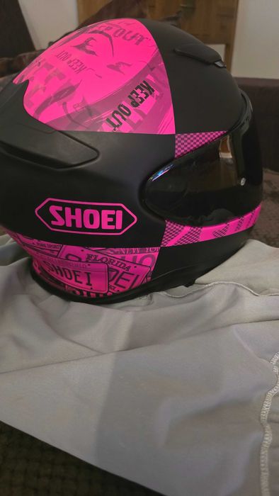 Capacete Shoei NXR Boogaloo Tc7 Matt Black Pink - S