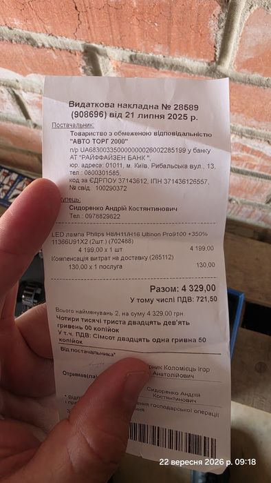 LED лампи Philips Ultinon Pro9100 LED H8/H11/H16 5800К