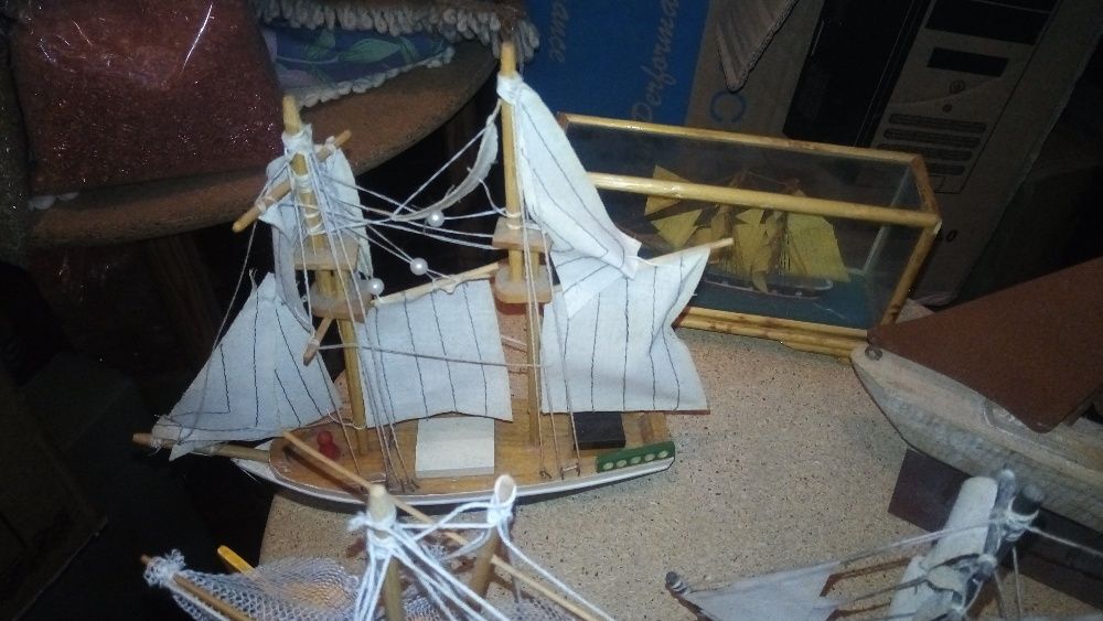 Coleção de barcos