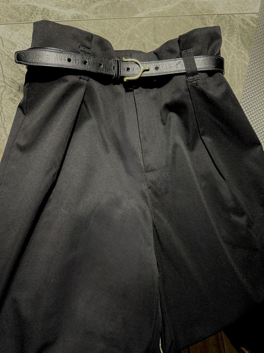 Брюки -кюлоти з високою посадкою