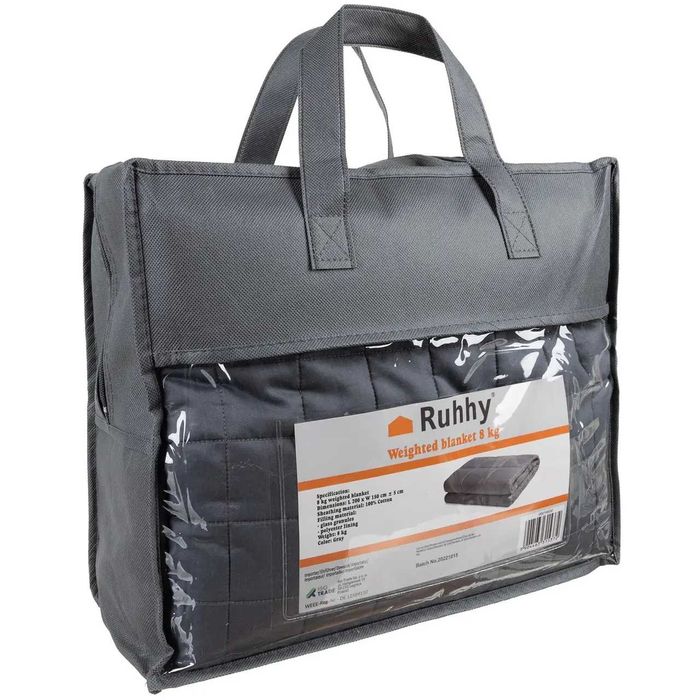 Важка ковдра терапевтична гравітаційна обтяжена для сну тяжёлоe одеяло