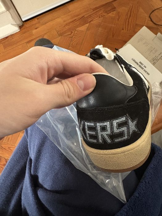 Golden Goose Black Suede Superstars 40