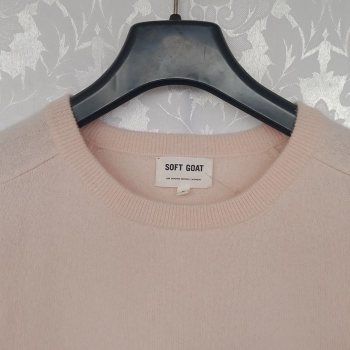100% кашемир эксклюзивный кашемировый джемпер Soft Goat cos peserico