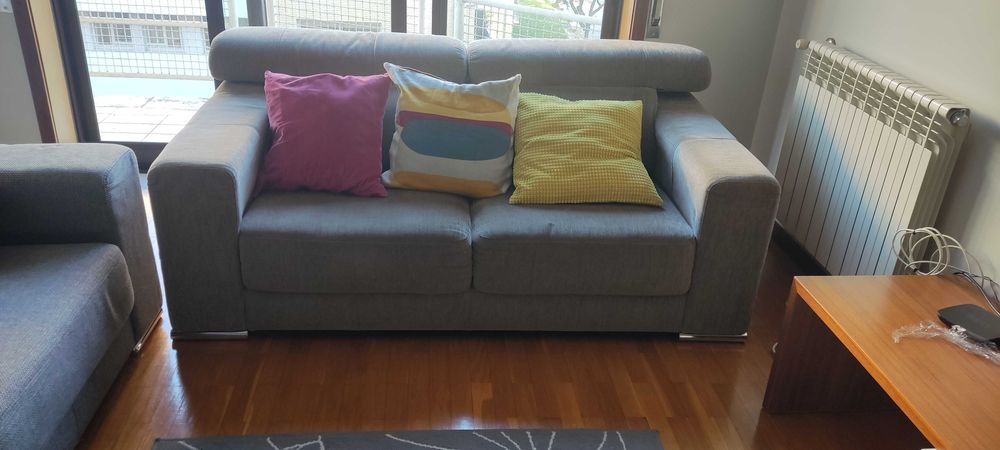 Sofá 2 lugares tecido